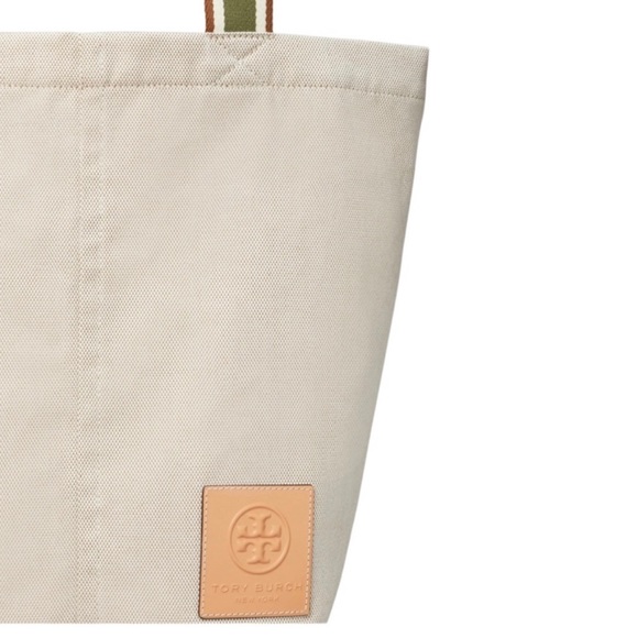 Tory Burch Gracie Canvas Tote - Picture 5 of 7